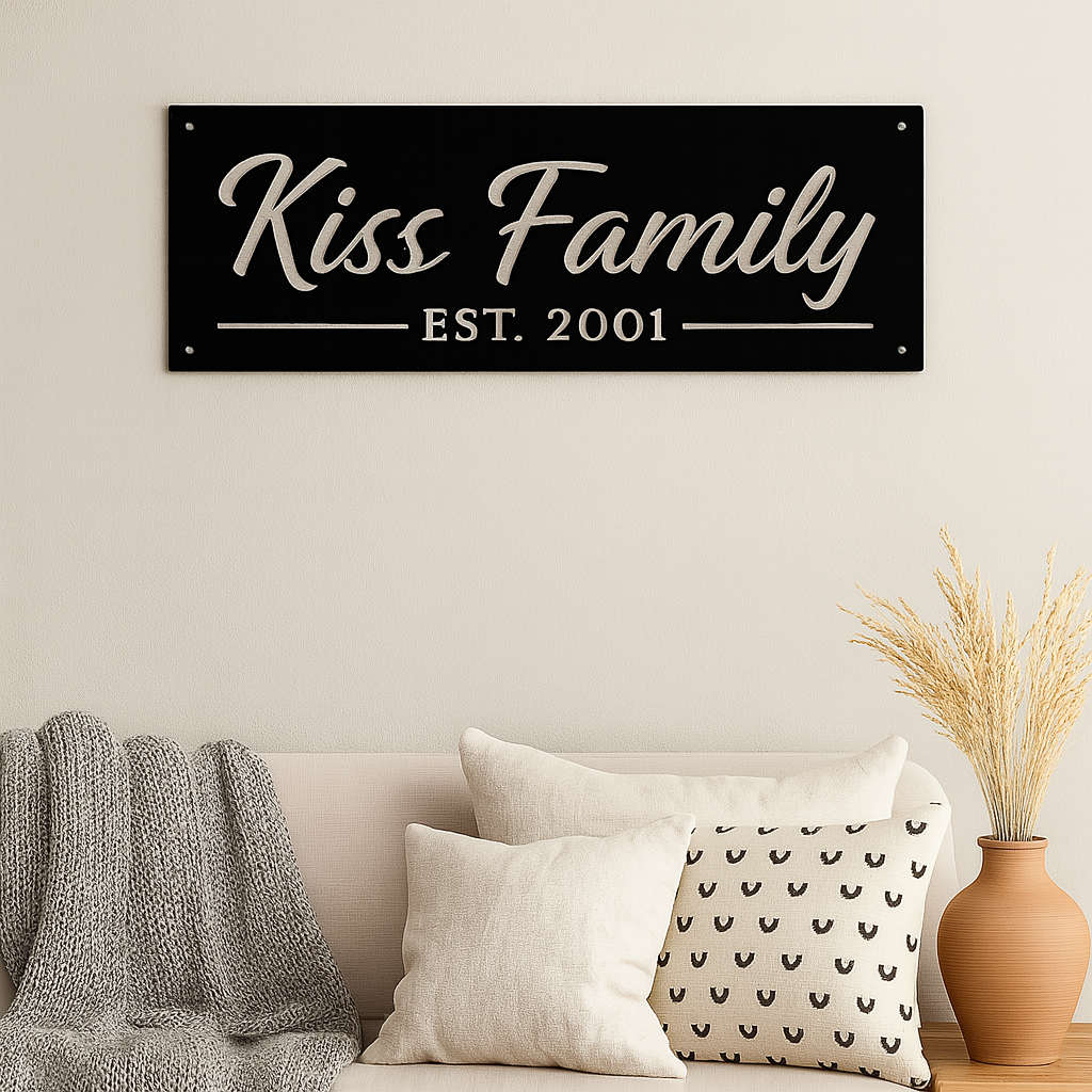 PLACĂ PERSONALIZABILĂ DE FAMILIE