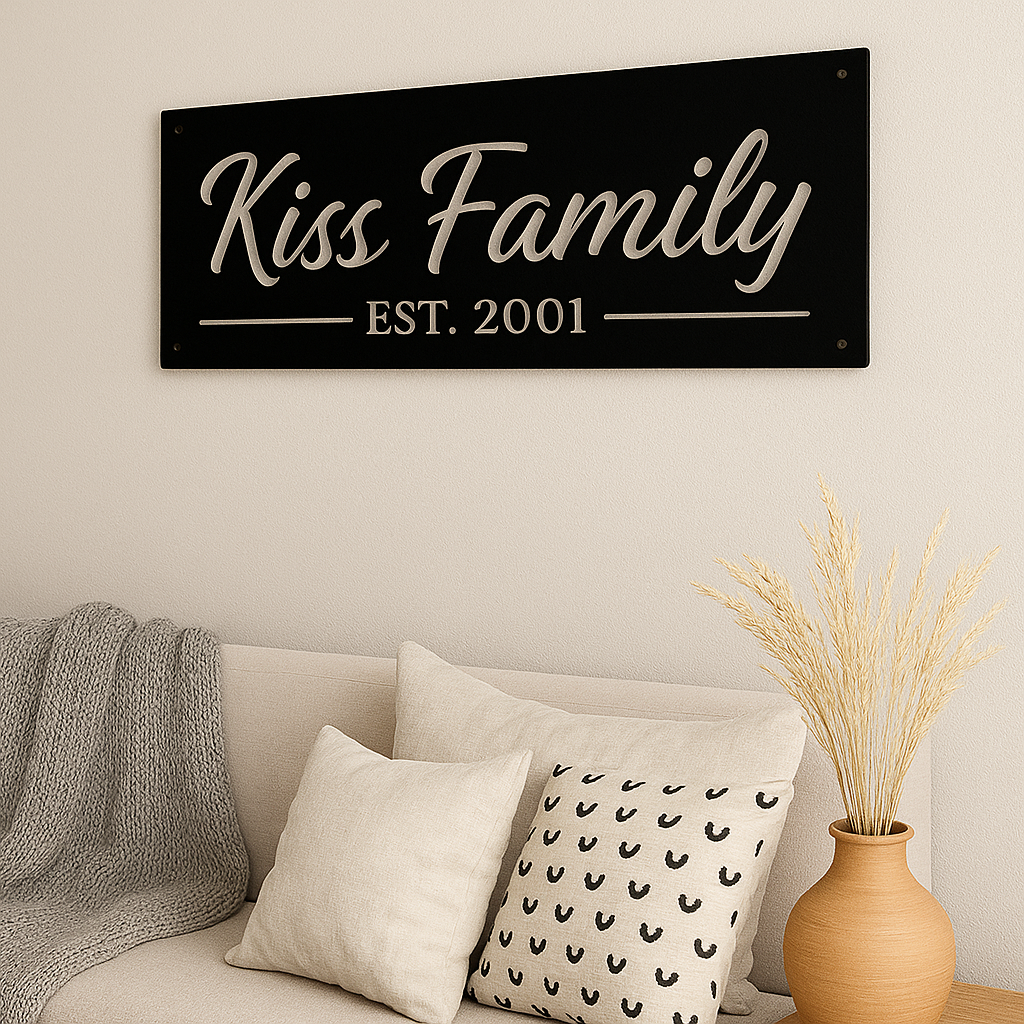 PLACĂ PERSONALIZABILĂ DE FAMILIE