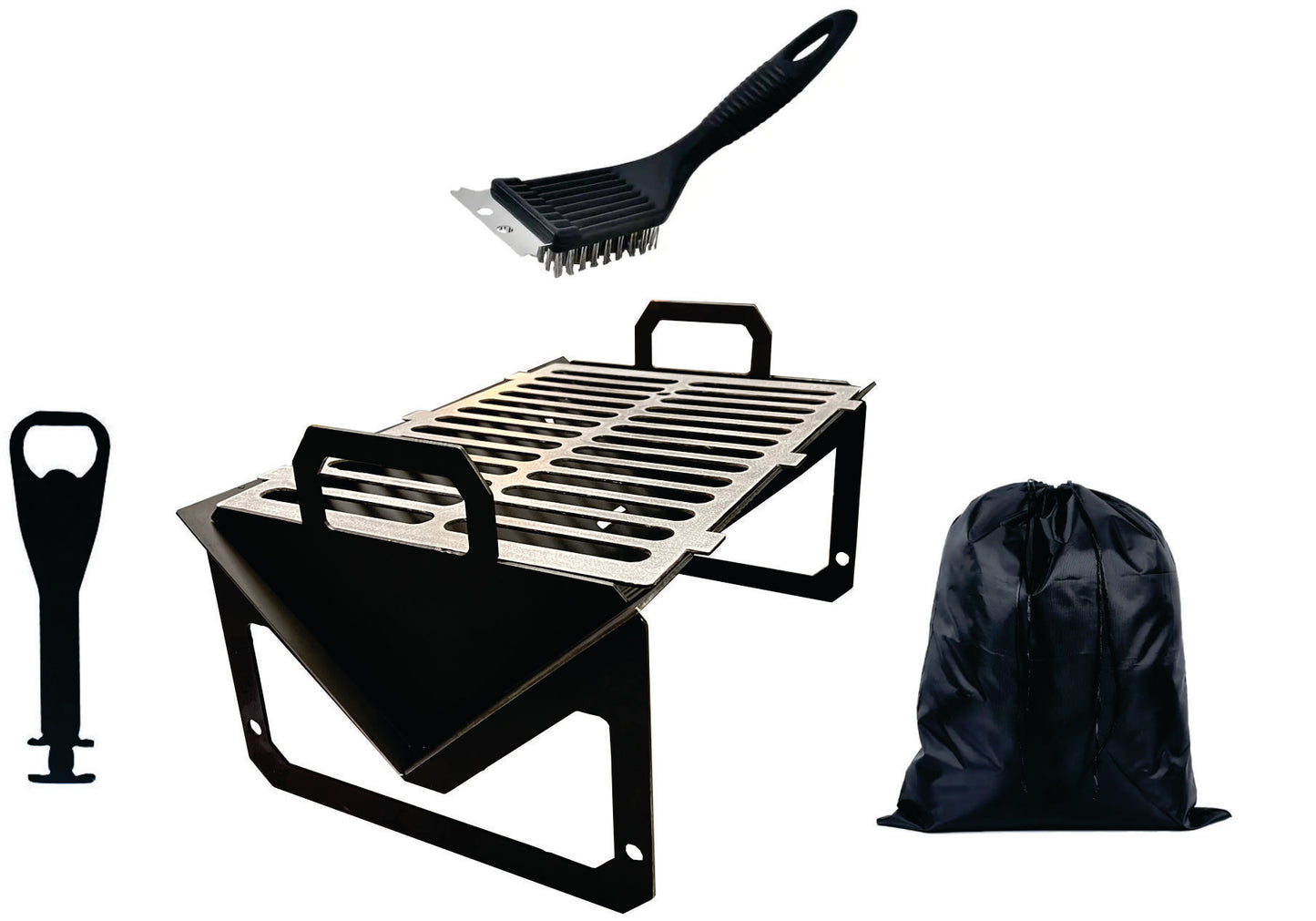 SET GRĂTAR PORTABIL CAMPING